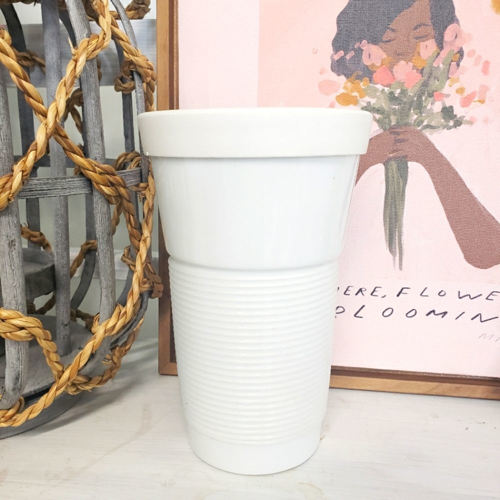 Kahla Germany Cupit Procelain Travel Mug White/Transparent